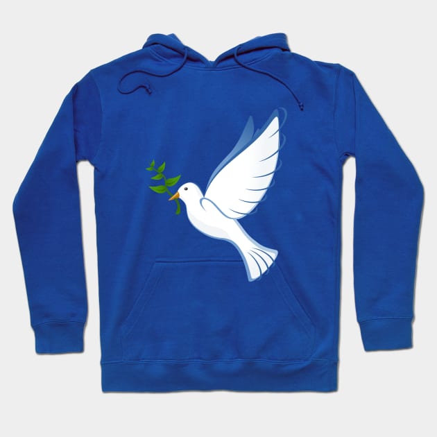 Peace dove Hoodie by magamarcas